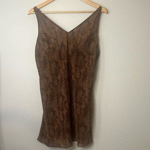 Victoria’s Secret vintage cheetah print top / dress